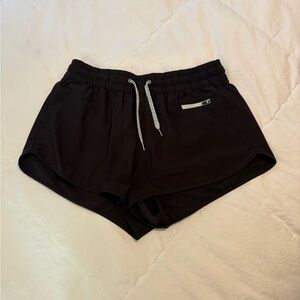 Vuori Women's Black Athletic Shorts